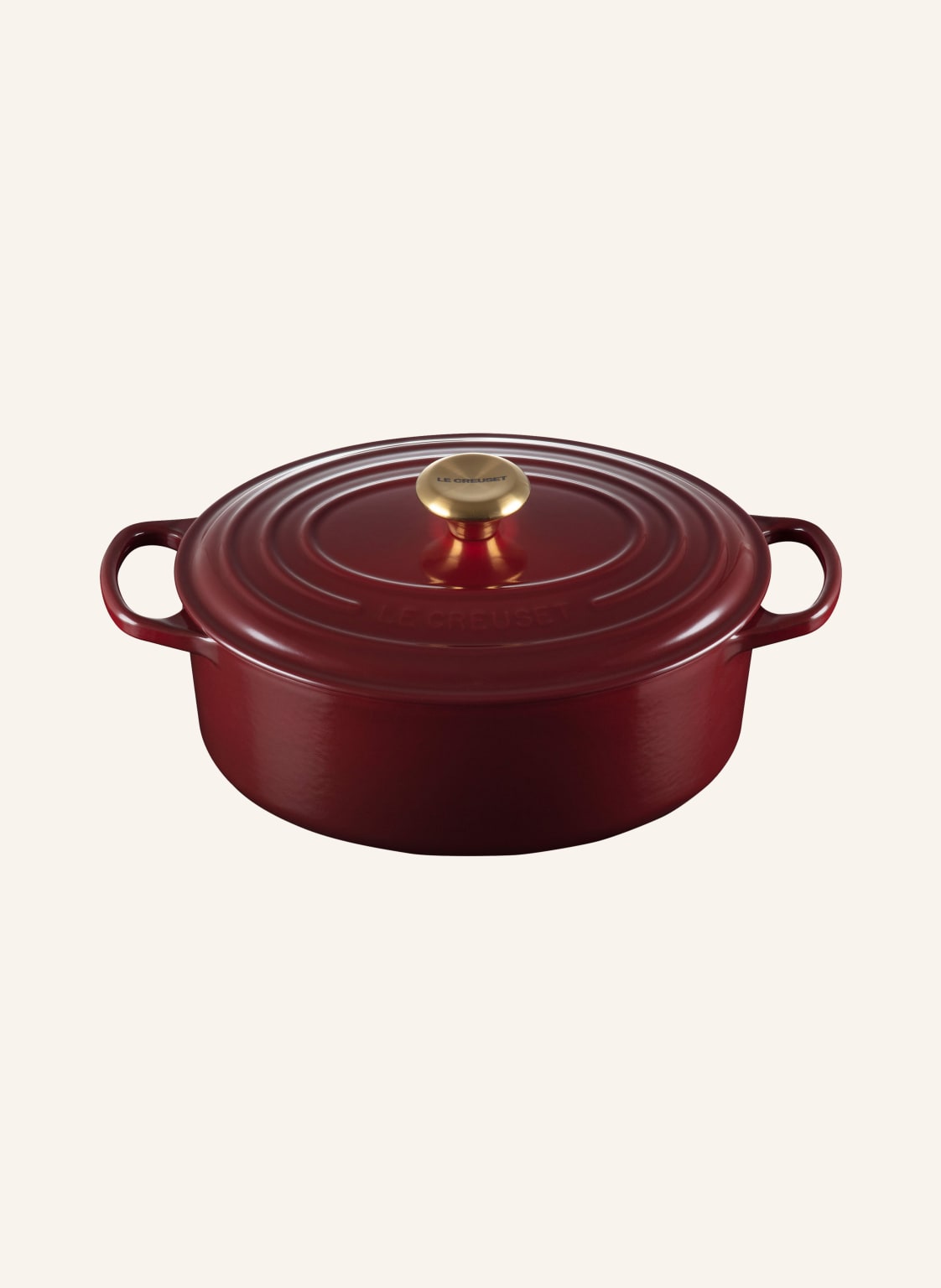 Le Creuset Bräter Signature rot von Le Creuset