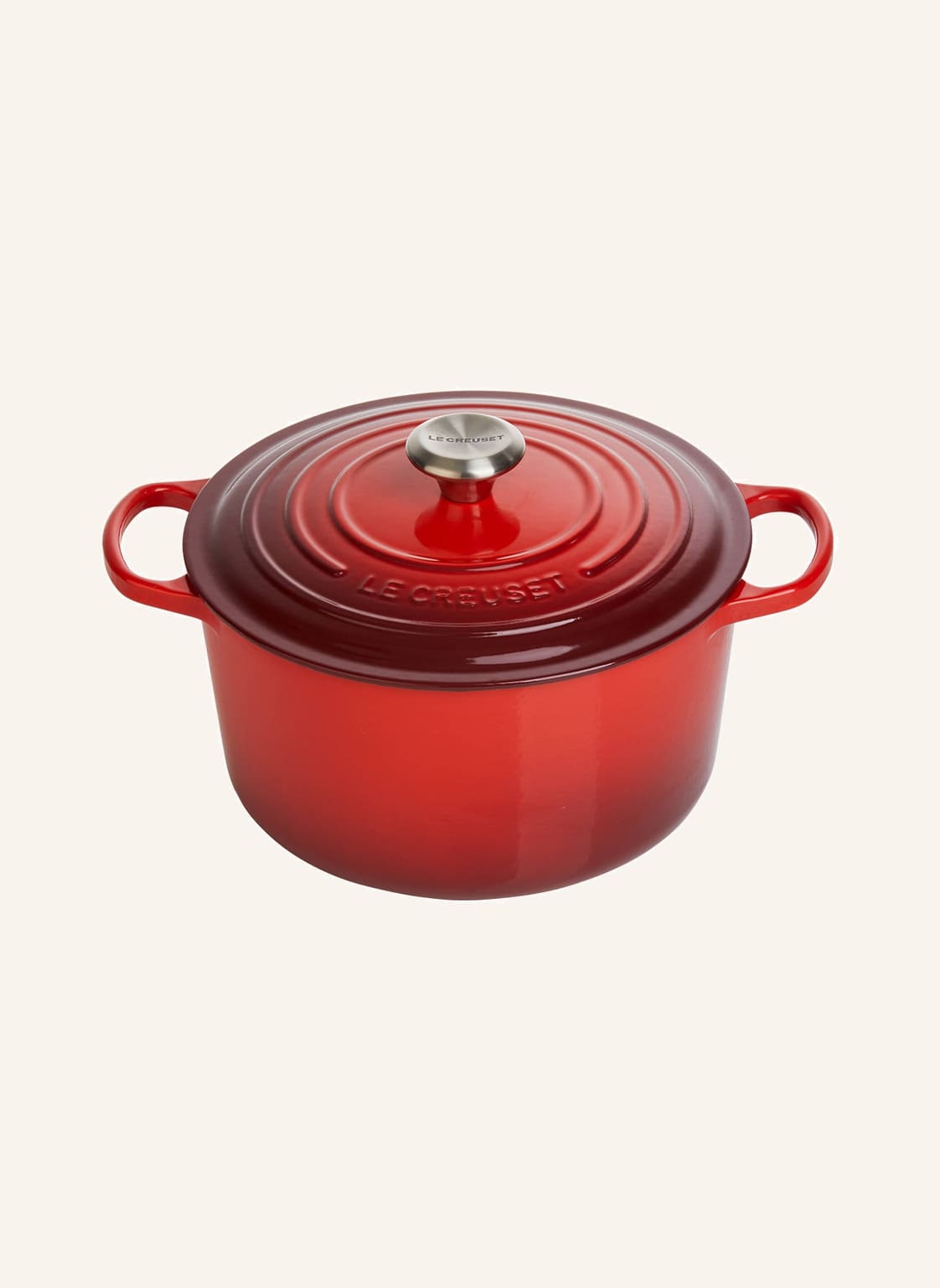 Le Creuset Bräter Signature rot Le Creuset Bräter Signature rot von Le Creuset