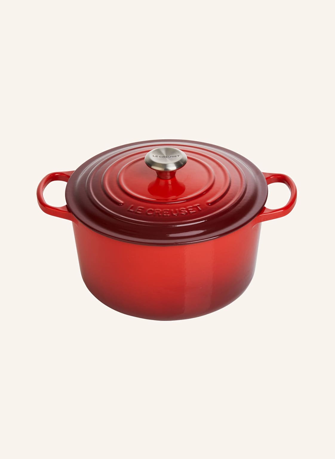 Le Creuset Bräter Signature rot von Le Creuset