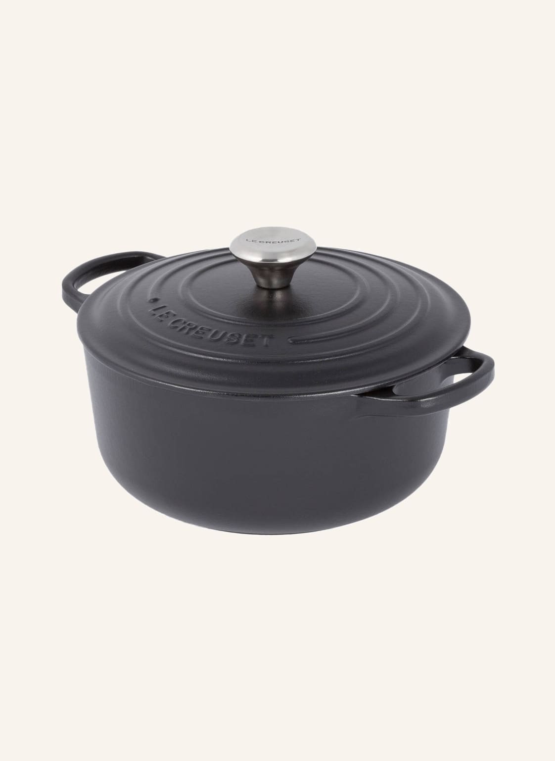 Le Creuset Bräter Signature schwarz von Le Creuset