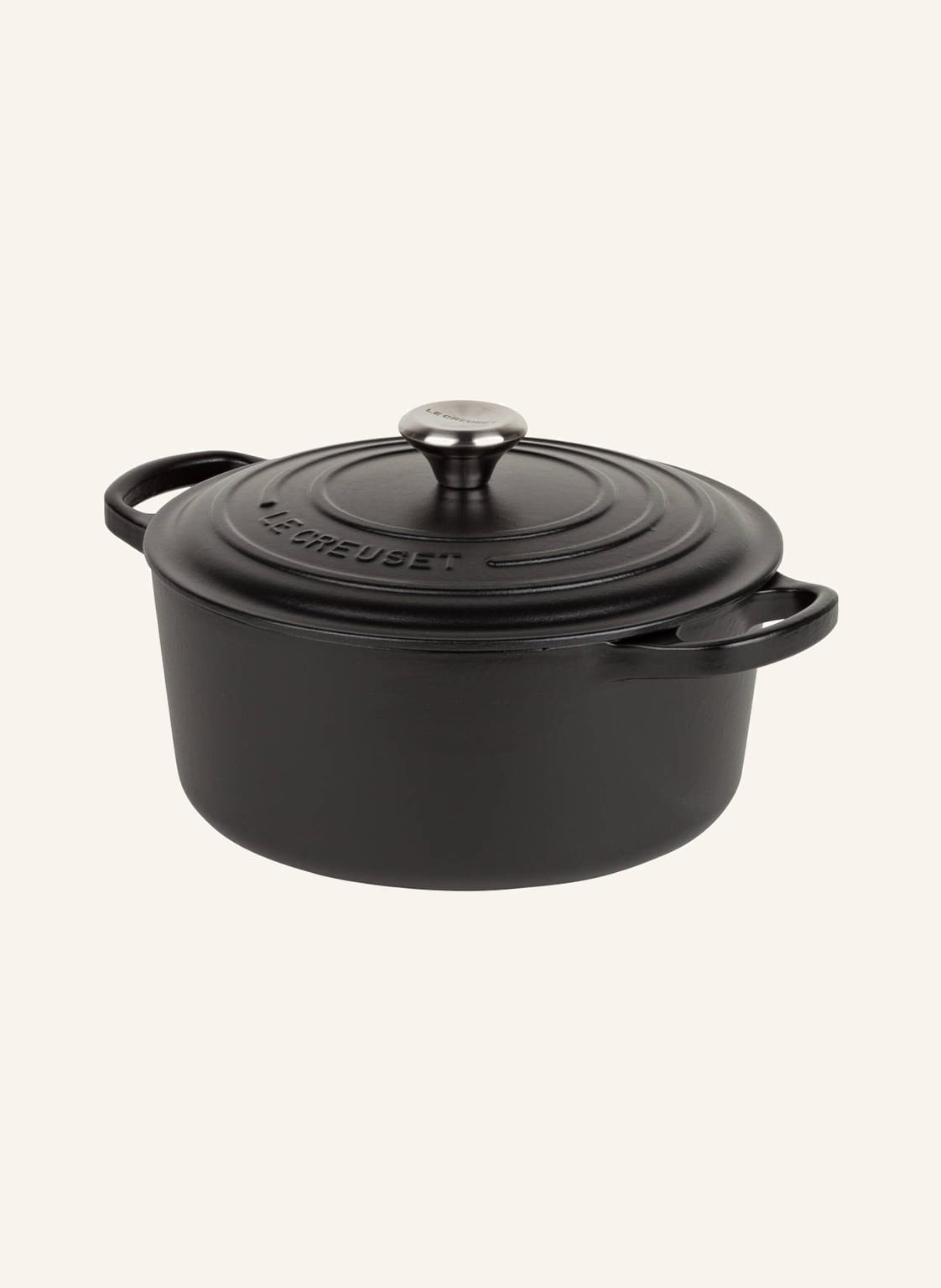 Le Creuset Bräter Signature schwarz von Le Creuset