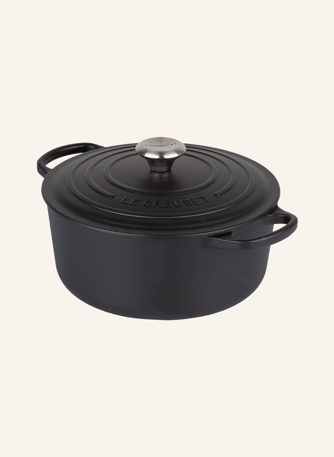 Le Creuset Bräter Signature schwarz von Le Creuset