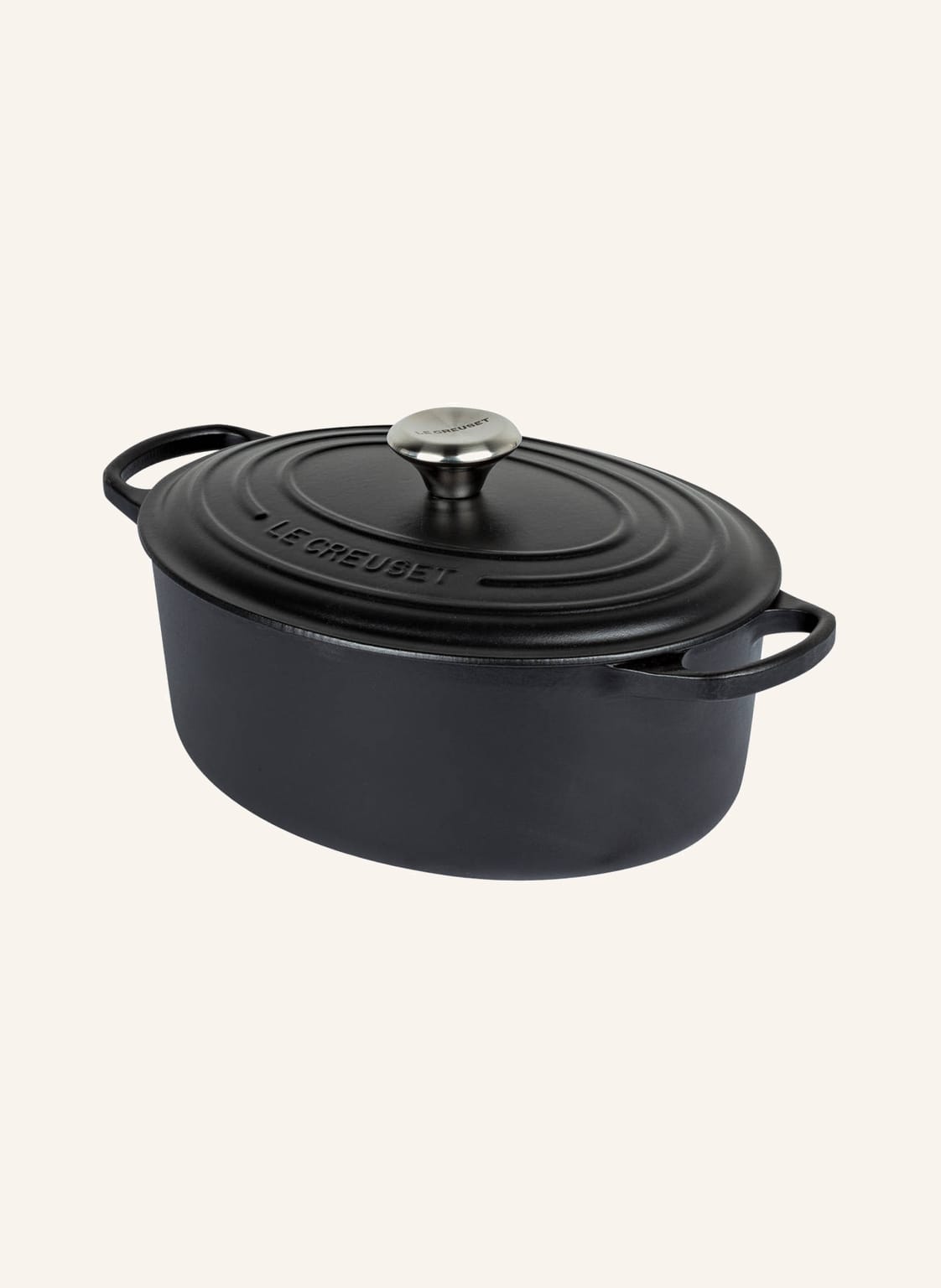 Le Creuset Bräter Signature schwarz von Le Creuset