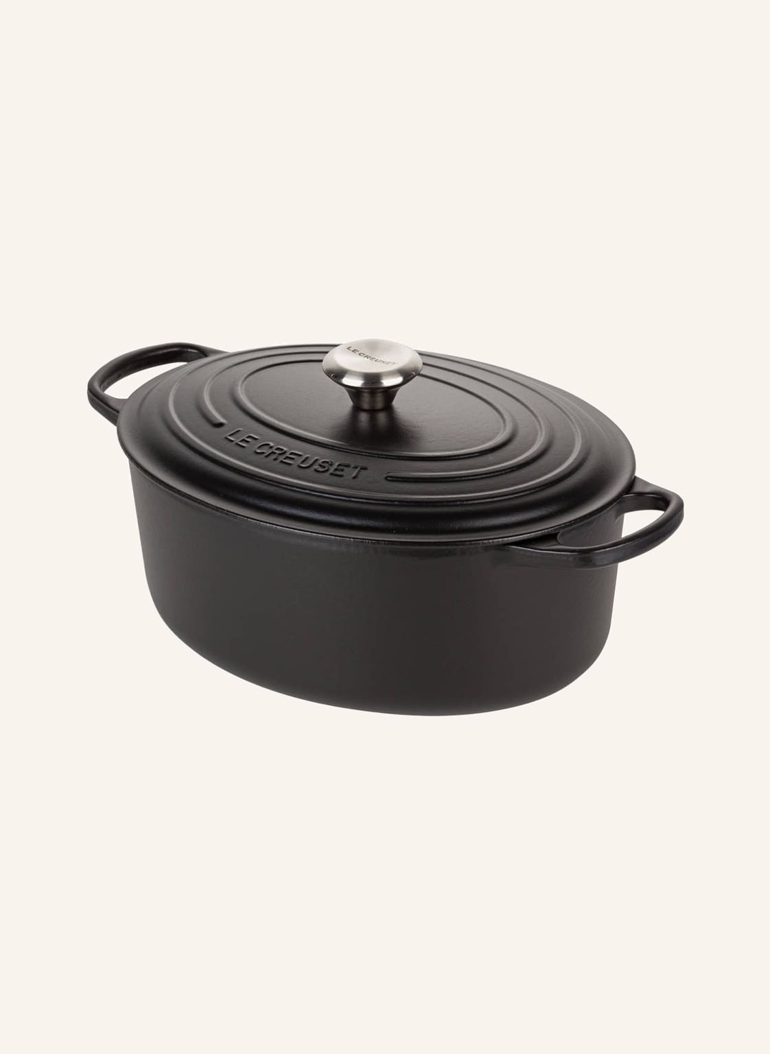 Le Creuset Bräter Signature schwarz von Le Creuset