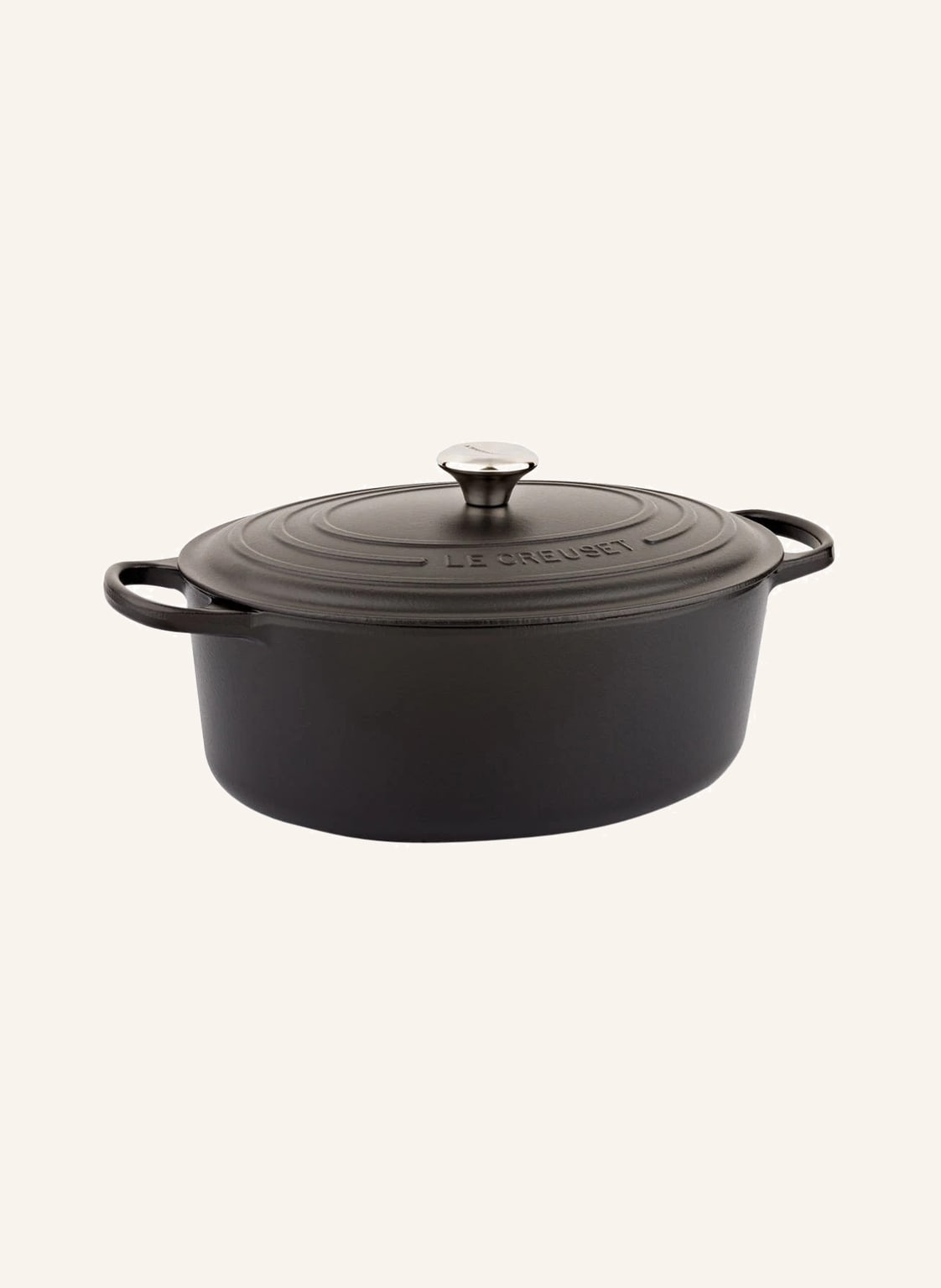 Le Creuset Bräter Signature schwarz von Le Creuset