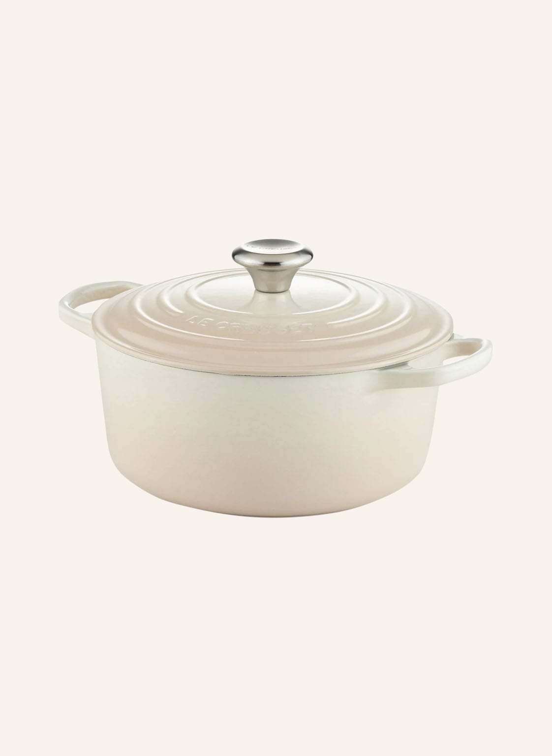 Le Creuset Bräter Signature weiss von Le Creuset