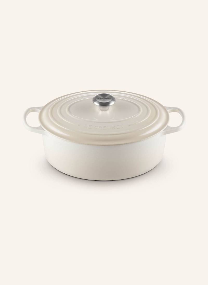 Le Creuset Bräter Signature weiss von Le Creuset