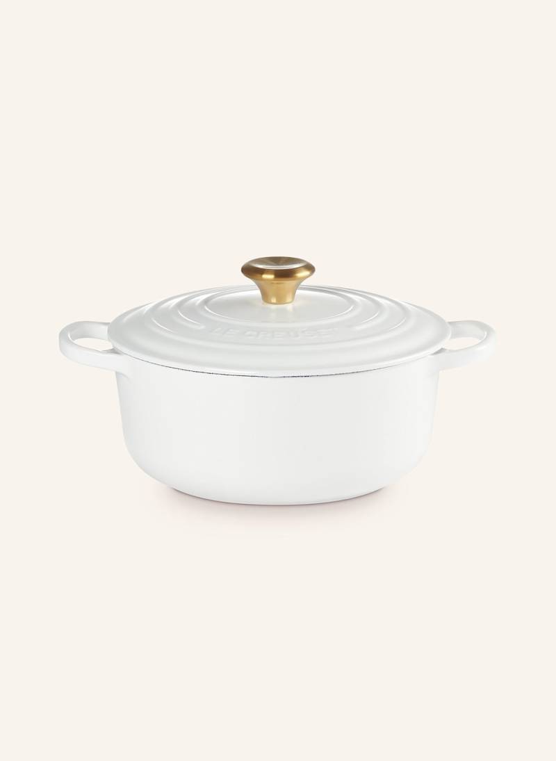 Le Creuset Bräter Signature weiss von Le Creuset