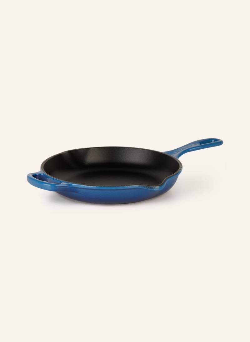 Le Creuset Brat- Und Servierpfanne Signature blau von Le Creuset