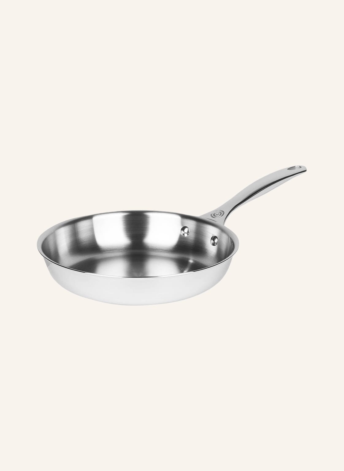 Le Creuset Bratpfanne 3-Ply Plus silber von Le Creuset