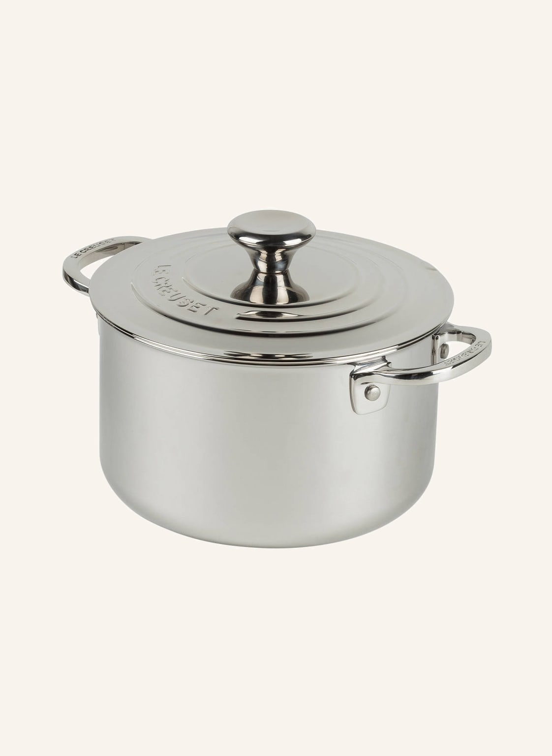 Le Creuset Fleischtopf 3-Ply Plus silber Le Creuset Fleischtopf 3-Ply Plus silber von Le Creuset