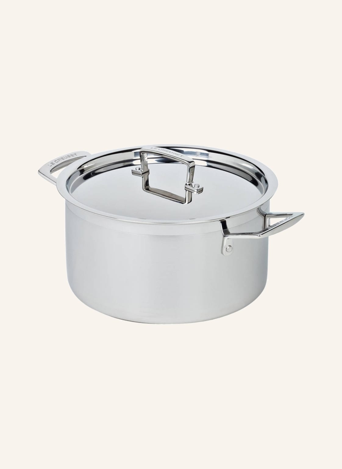 Le Creuset Fleischtopf 3-Ply silber Le Creuset Fleischtopf 3-Ply silber von Le Creuset