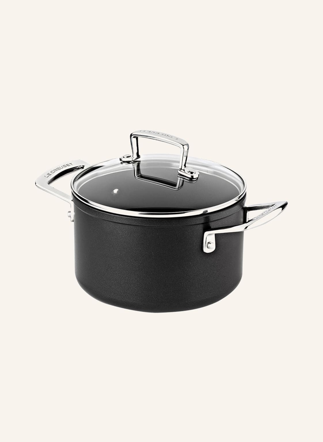 Le Creuset Fleischtopf Aluminium Antihaft schwarz von Le Creuset