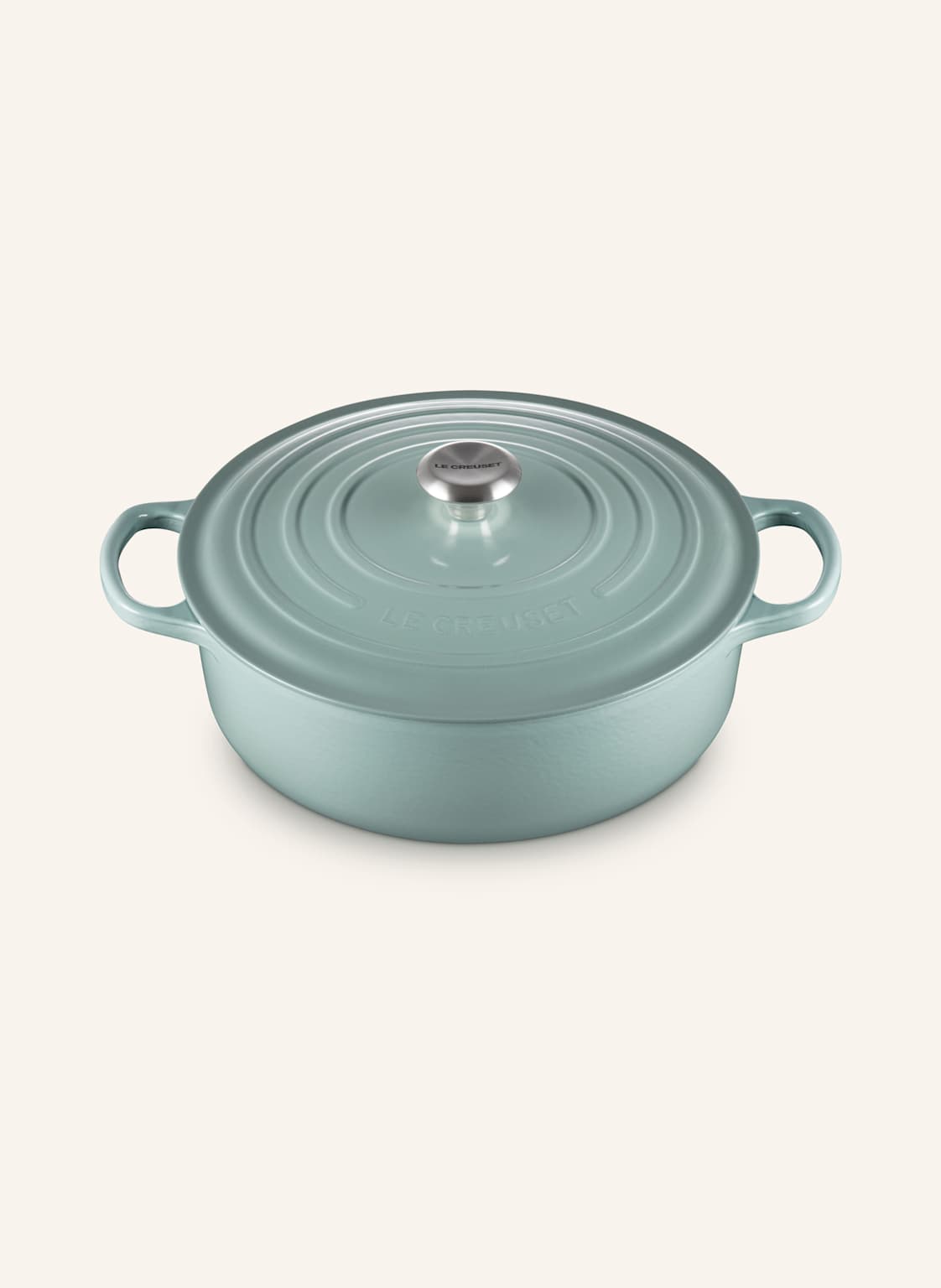 Le Creuset Gourmet-Bräter Signature gruen Le Creuset Gourmet-Bräter Signature gruen von Le Creuset