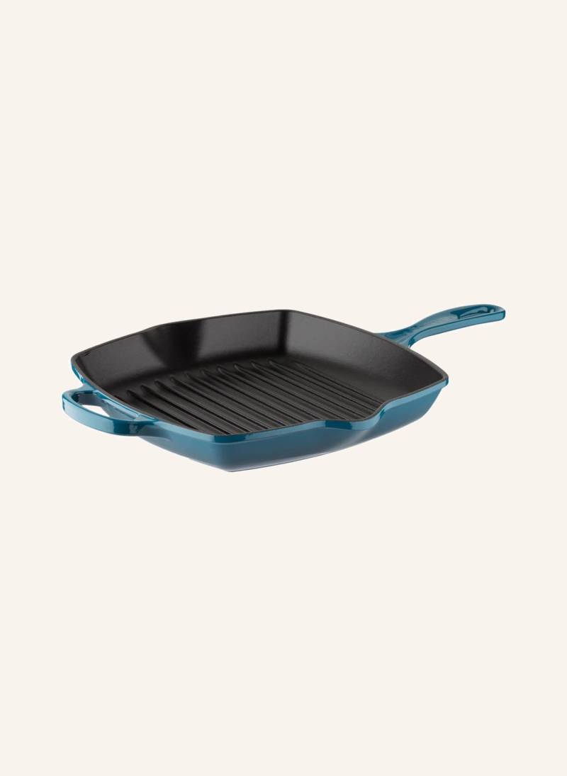 Le Creuset Grillpfanne Signature blau von Le Creuset