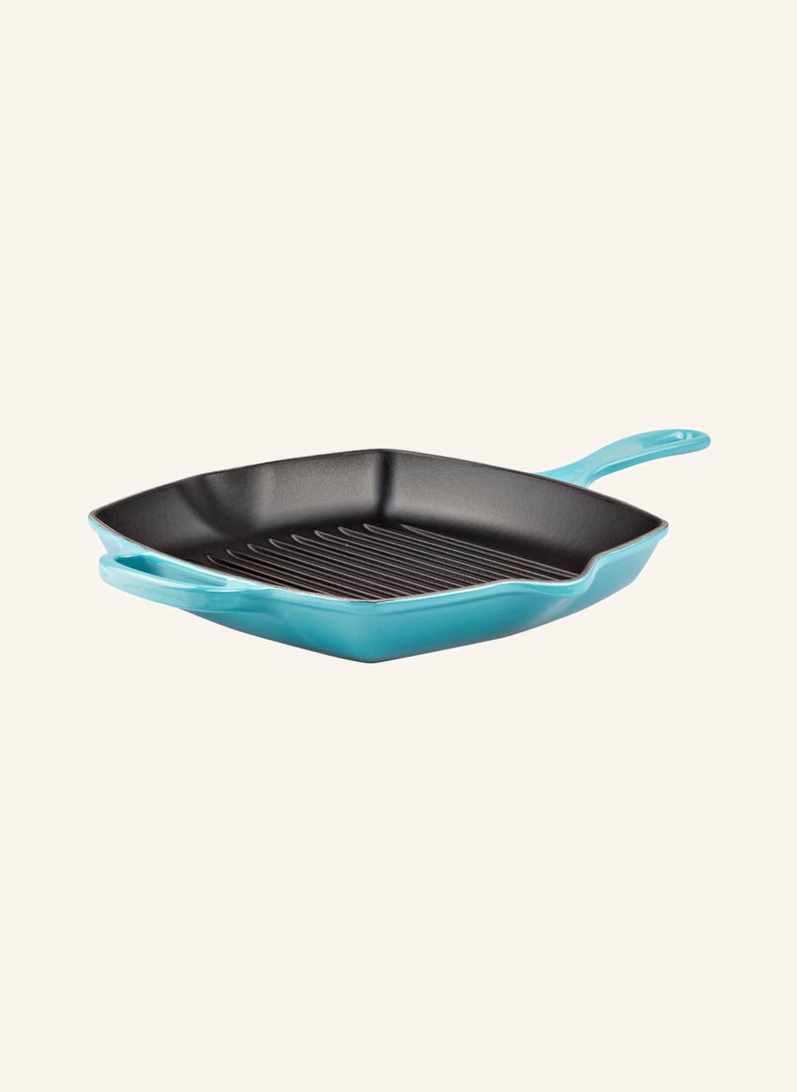 Le Creuset Grillpfanne Signature blau von Le Creuset