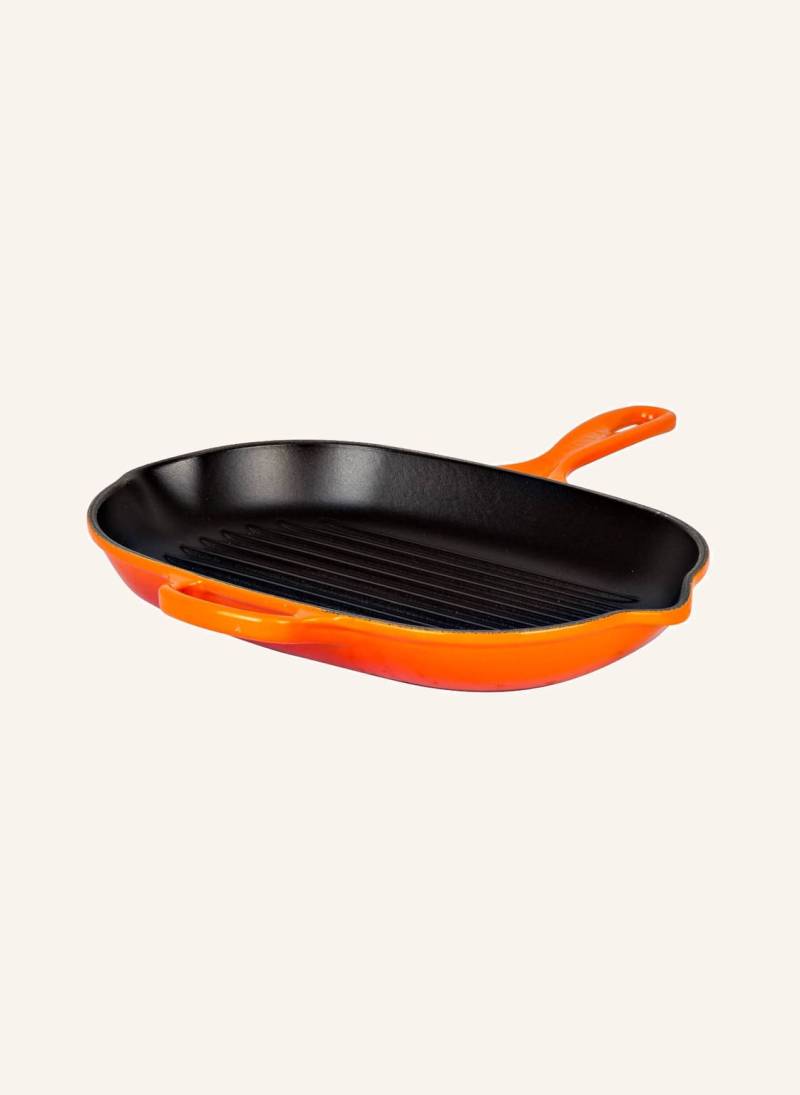 Le Creuset Grillpfanne Signature orange von Le Creuset