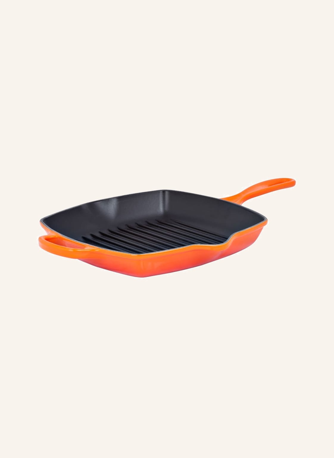 Le Creuset Grillpfanne Signature orange von Le Creuset