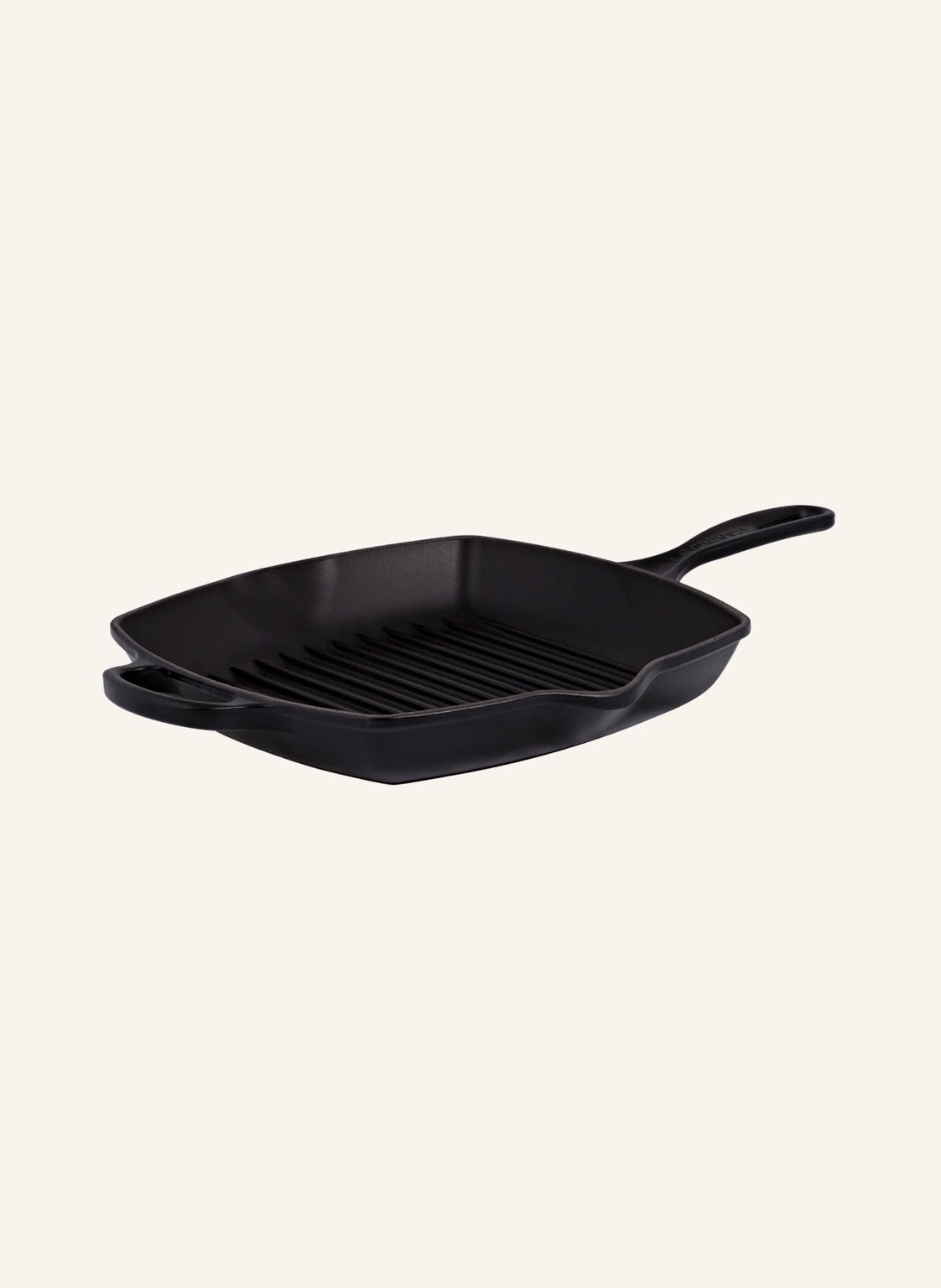 Le Creuset Grillpfanne Signature schwarz von Le Creuset