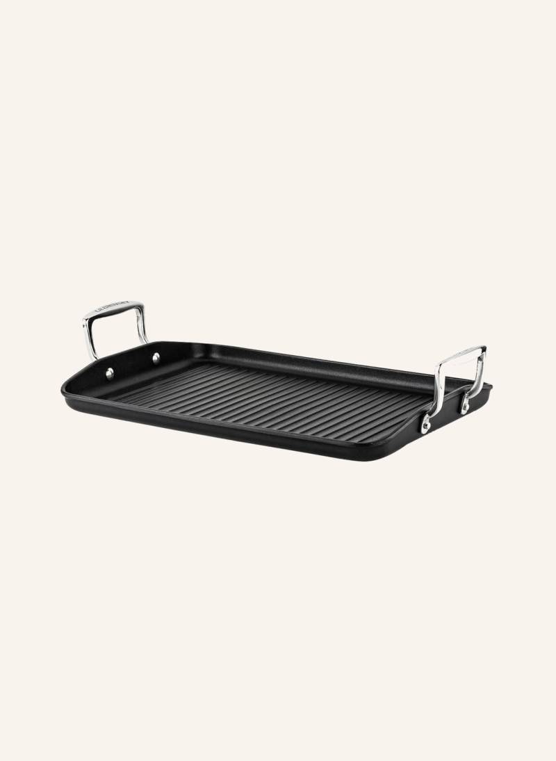 Le Creuset Grillplatte Aluminium Antihaft schwarz von Le Creuset