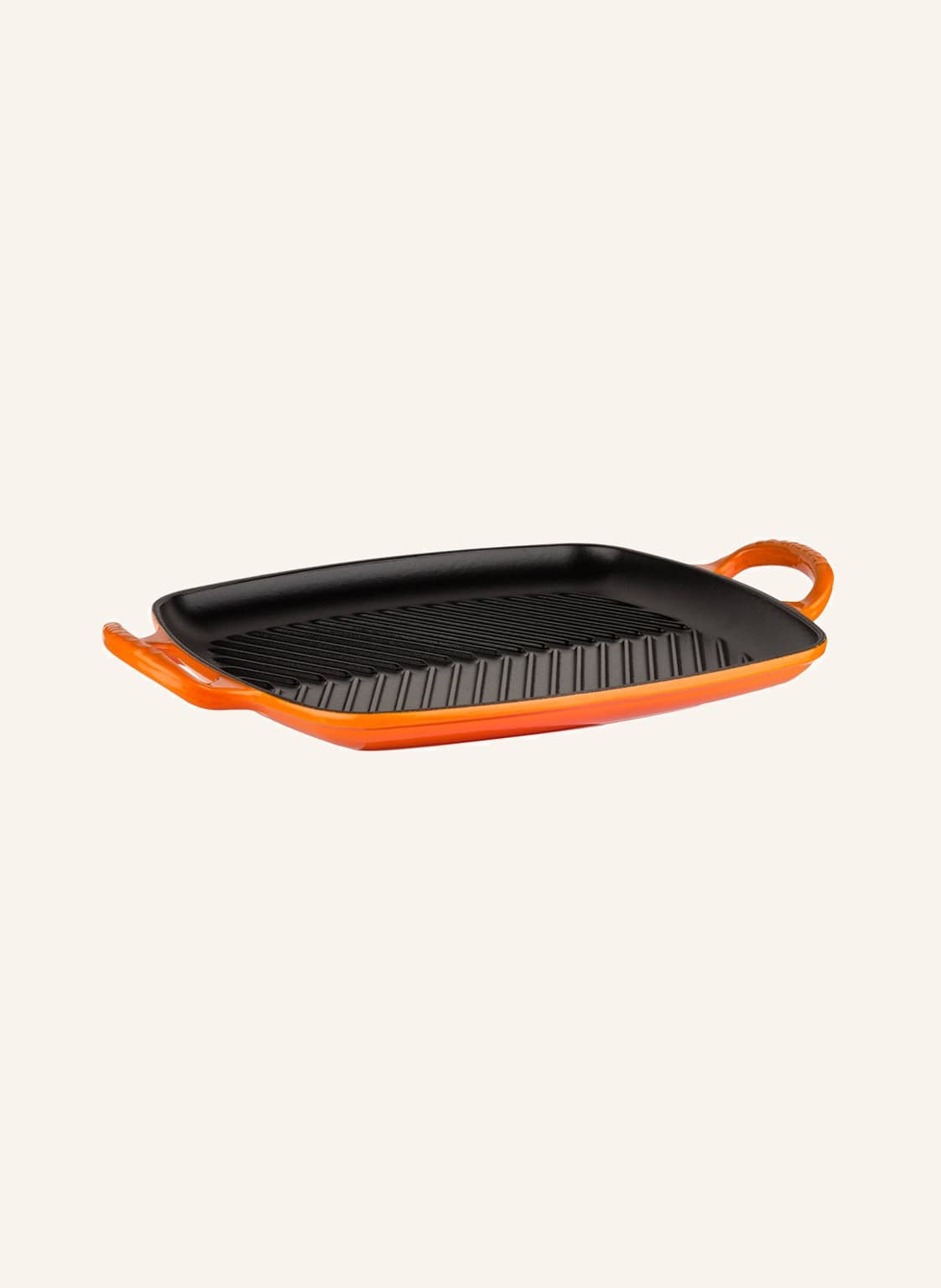 Le Creuset Grillplatte Signature rot von Le Creuset