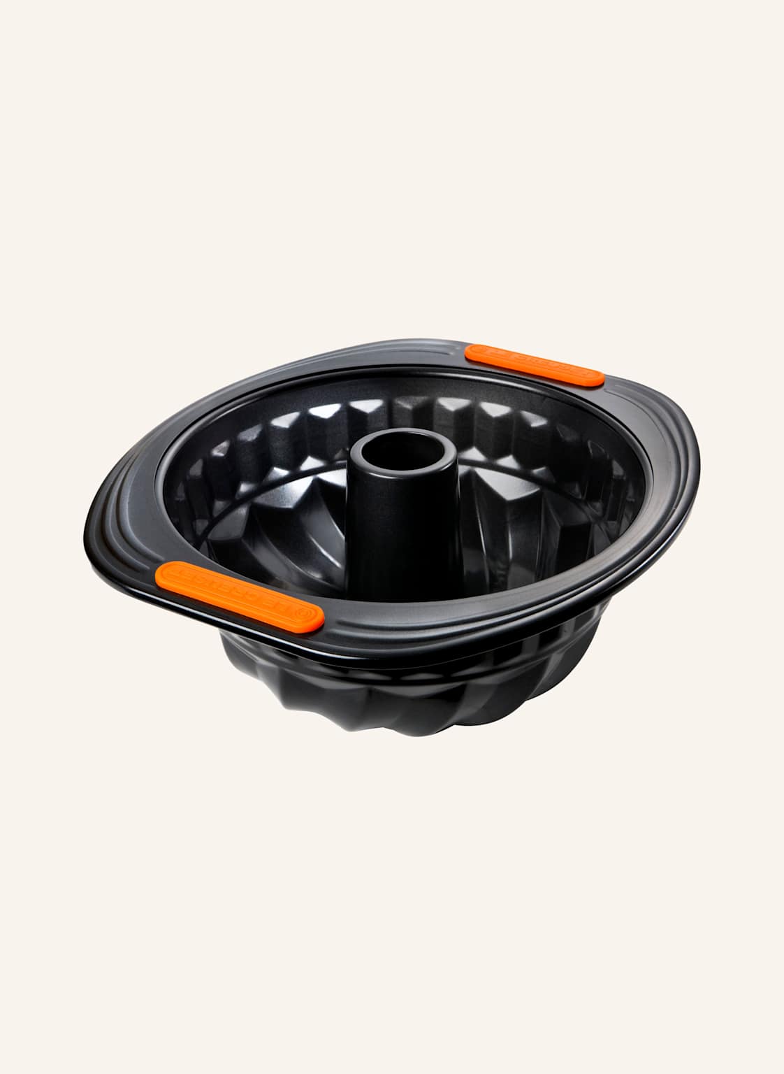 Le Creuset Gugelhupf-Backform schwarz von Le Creuset