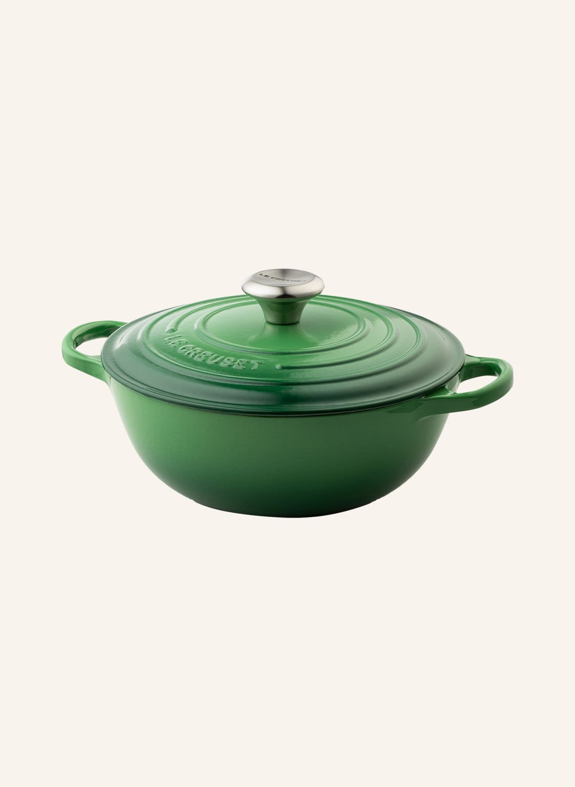 Le Creuset Kochtopf La Marmite Signature gruen von Le Creuset