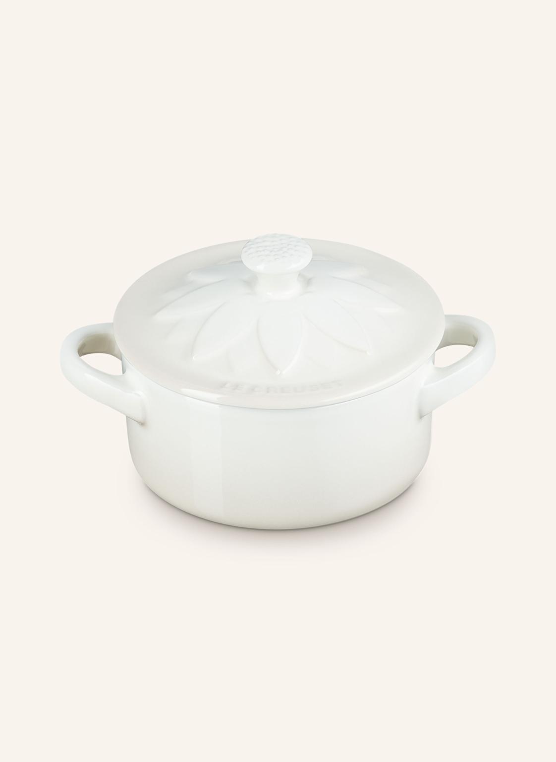 Le Creuset Mini-Cocotte Sonnenblume weiss von Le Creuset