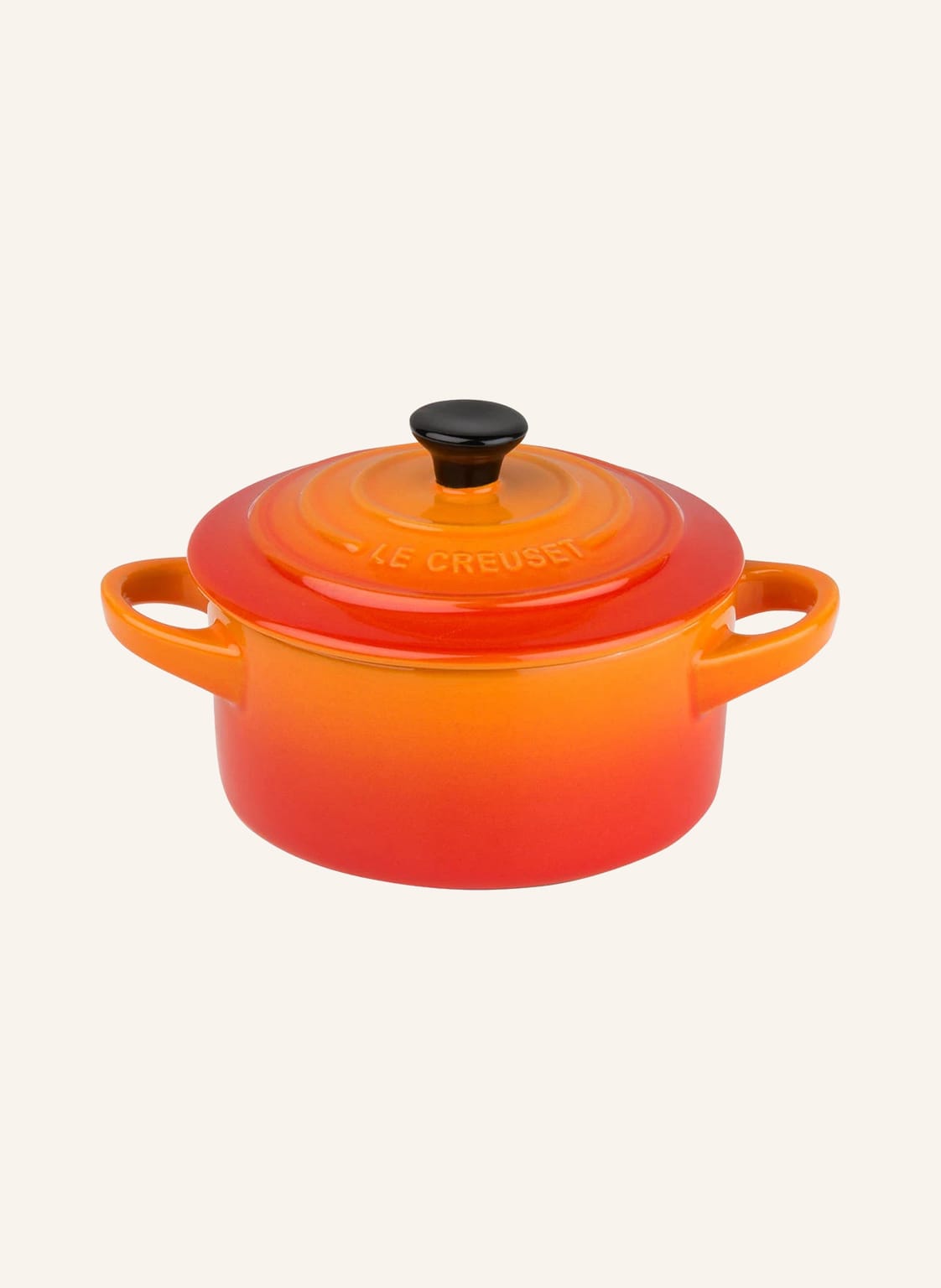 Le Creuset Mini-Cocotte orange Le Creuset Mini-Cocotte orange von Le Creuset