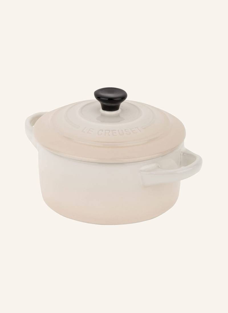 Le Creuset Mini-Cocotte weiss von Le Creuset