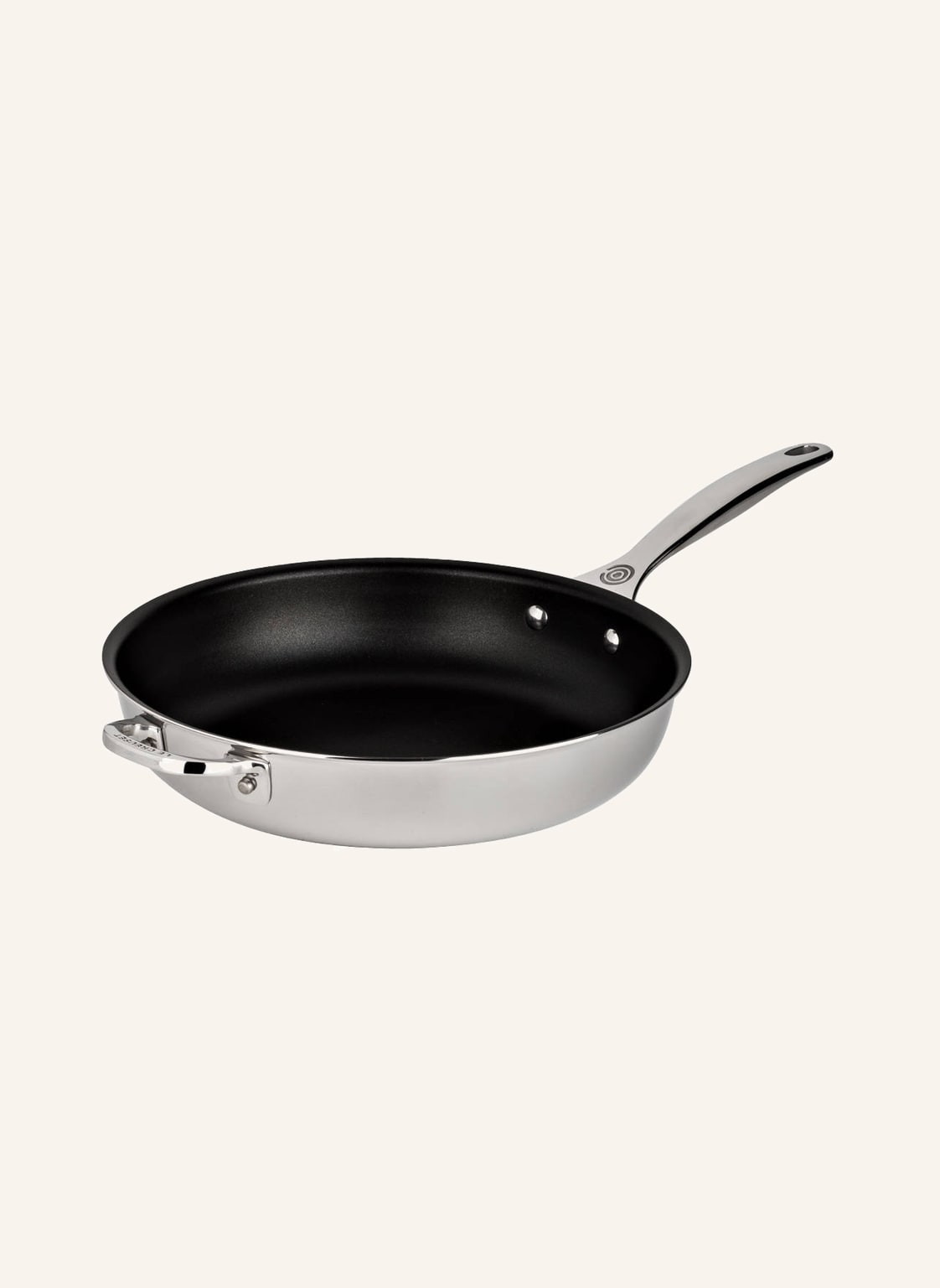 Le Creuset Pfanne 3- Ply Plus silber Le Creuset Pfanne 3- Ply Plus silber von Le Creuset