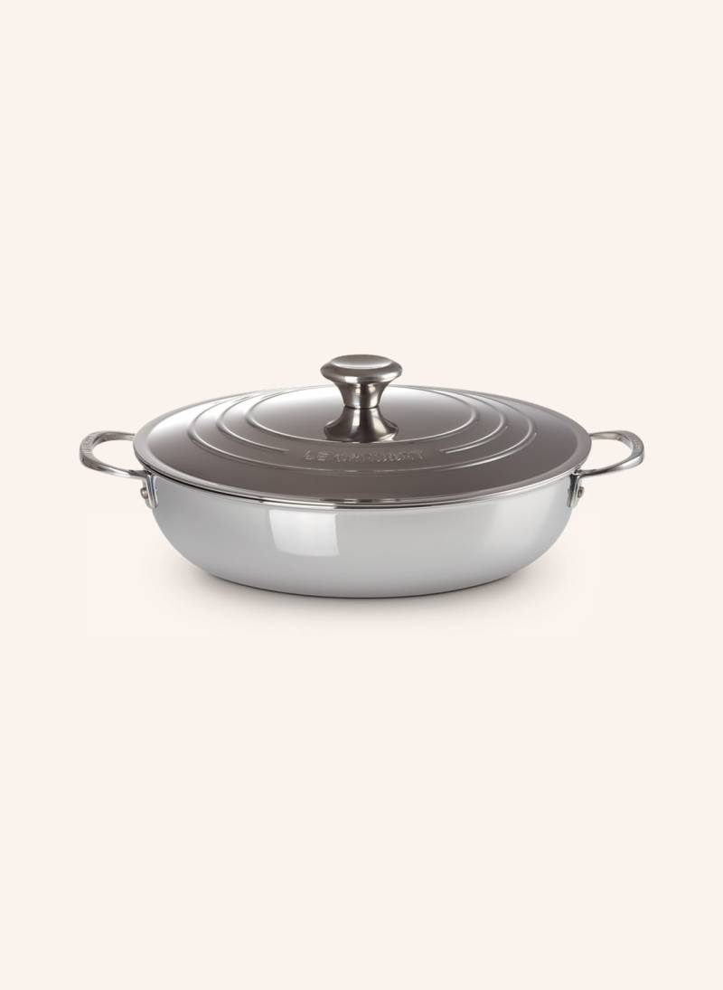 Le Creuset Profipfanne 3-Ply Plus silber von Le Creuset