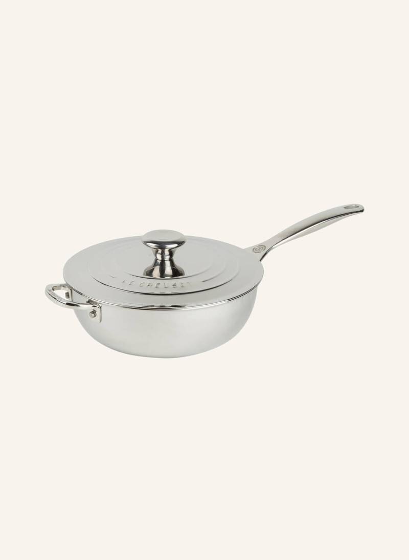 Le Creuset Sauté-Pfanne 3-Ply Plus silber von Le Creuset