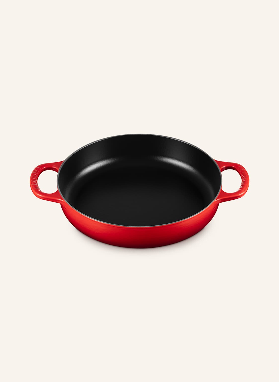 Le Creuset Servierpfanne Signature rot von Le Creuset