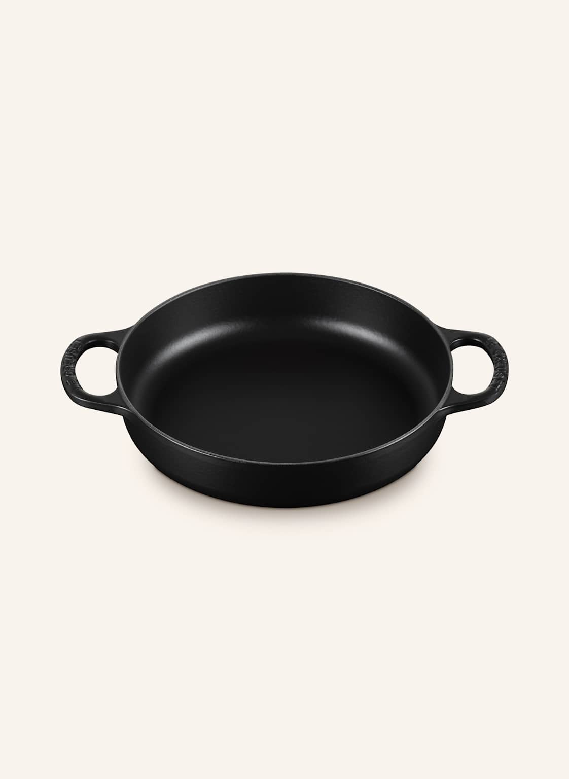 Le Creuset Servierpfanne Signature schwarz Le Creuset Servierpfanne Signature schwarz von Le Creuset