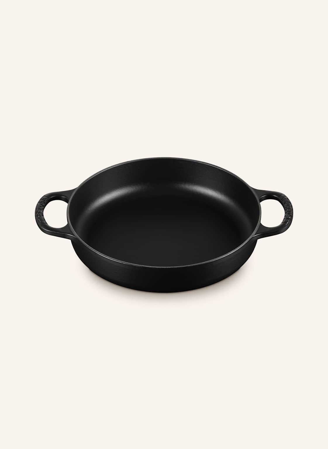 Le Creuset Servierpfanne Signature schwarz von Le Creuset