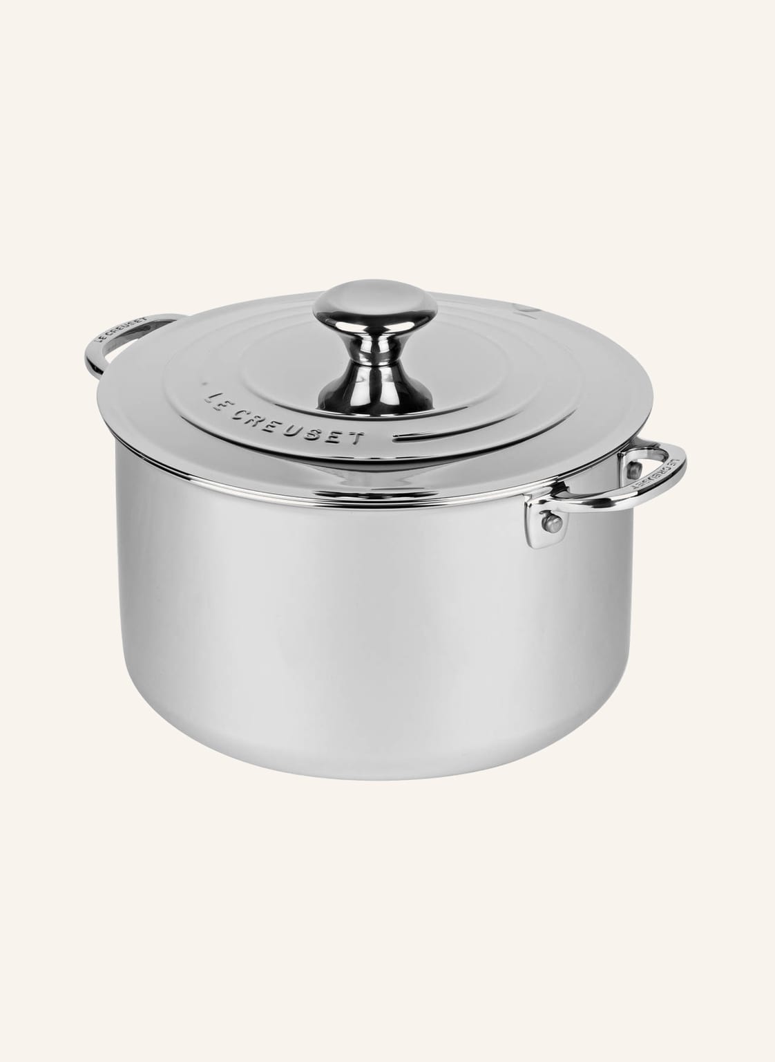 Le Creuset Suppentopf 3-Ply Plus silber Le Creuset Suppentopf 3-Ply Plus silber von Le Creuset