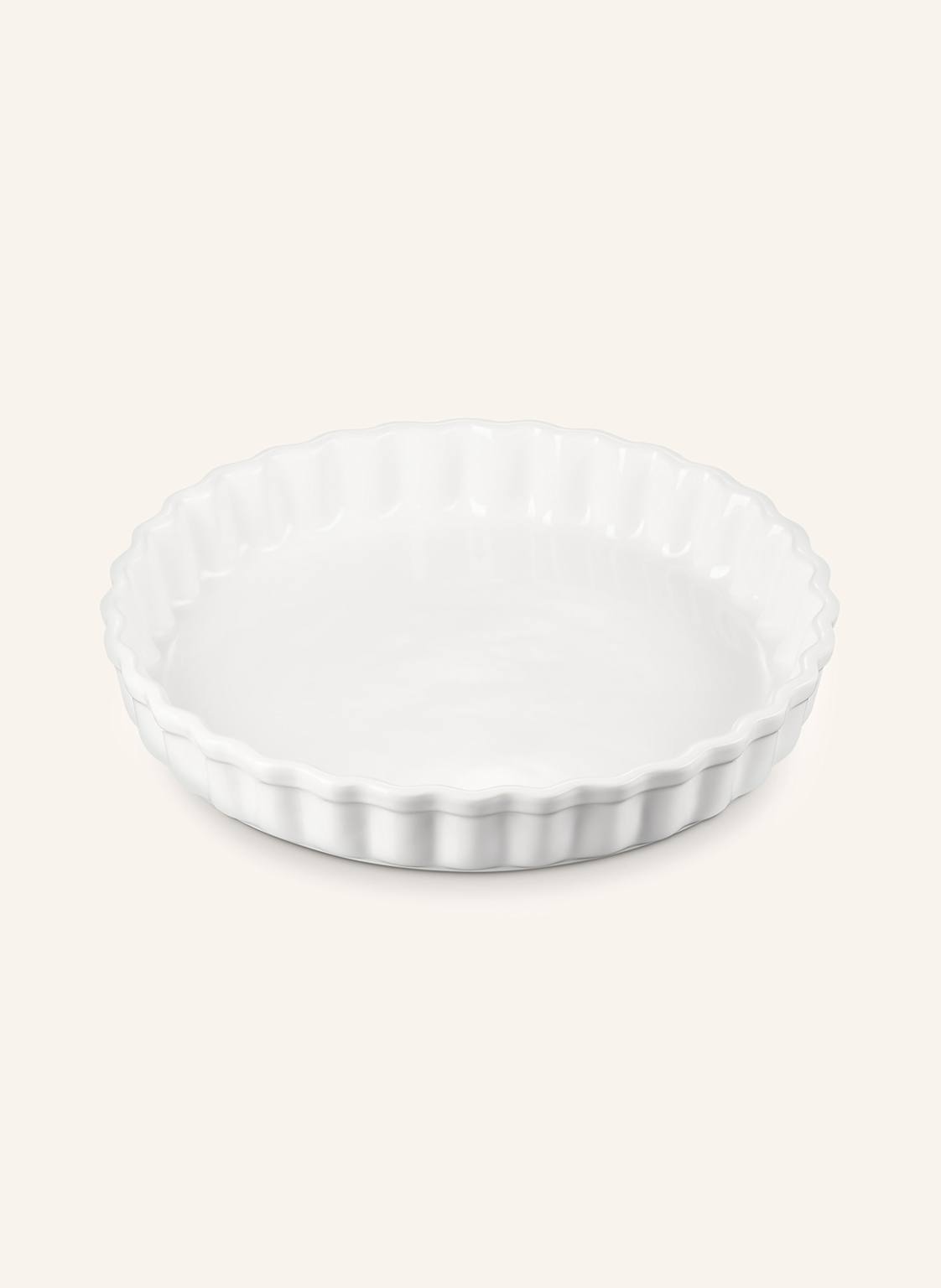 Le Creuset Tarteform Tradition weiss von Le Creuset