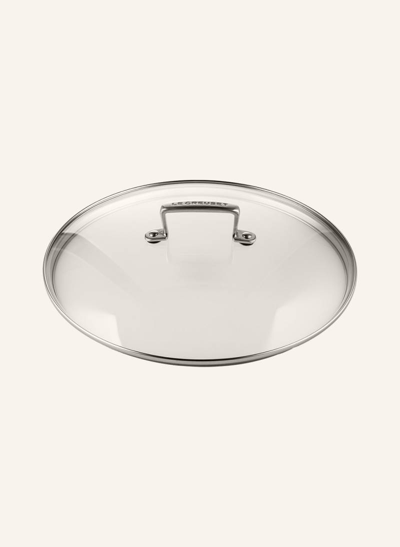 Le Creuset Topfdeckel Signature weiss von Le Creuset