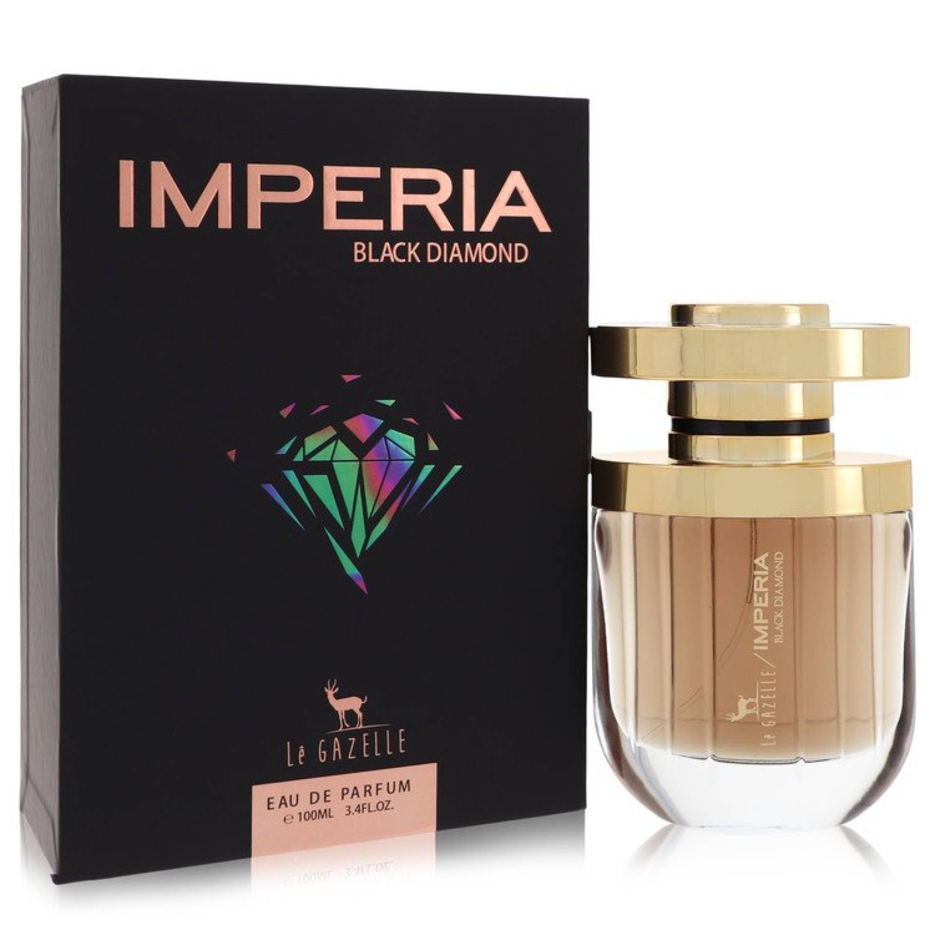 Le Gazelle Imperia Black Diamond Eau De Parfum Spray (Unisex) 100 ml von Le Gazelle