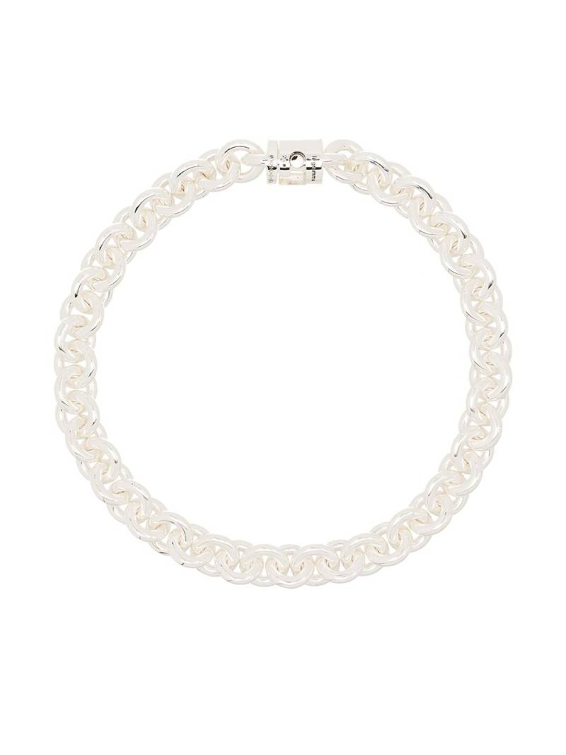 Le Gramme 21g Entrelacs chain bracelet - Silver von Le Gramme