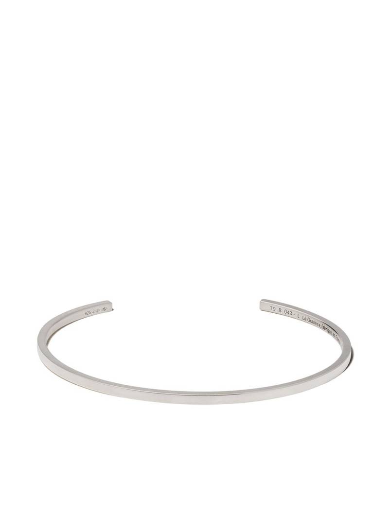 Le Gramme 7 Grams Ribbon bracelet - Silver von Le Gramme