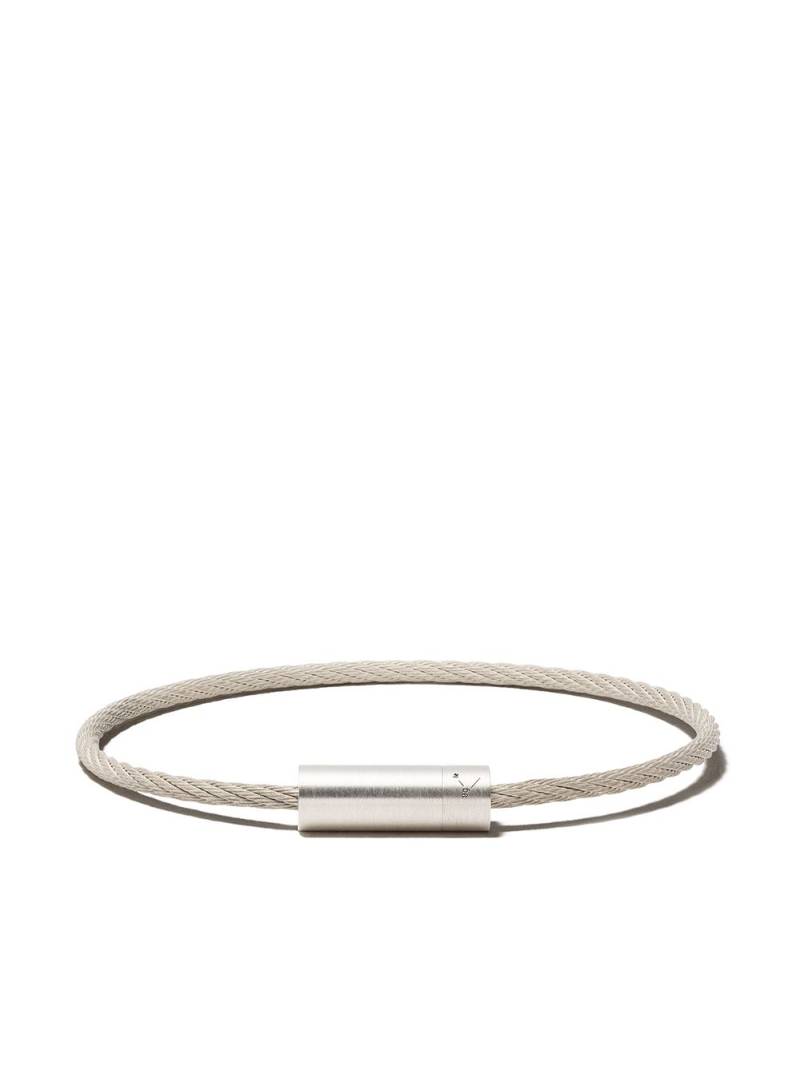 Le Gramme 9 Grams Cable bracelet - Silver von Le Gramme