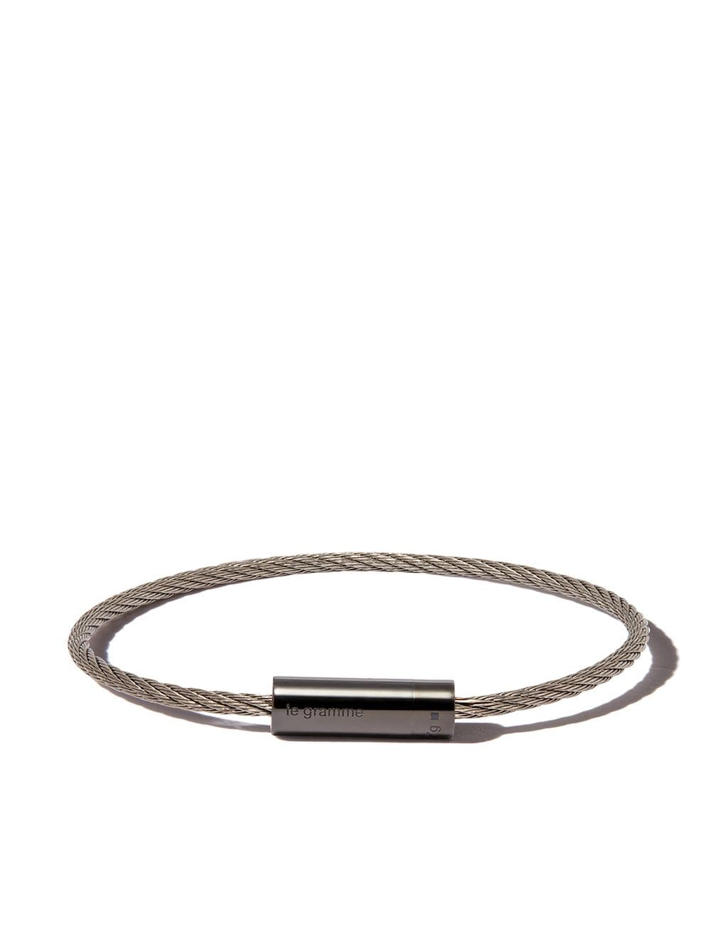 Le Gramme Le Câble bracelet - Silver von Le Gramme