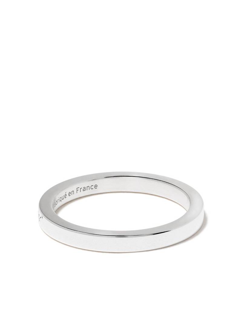 Le Gramme Le 3 Grammes ribbon ring - Silver von Le Gramme