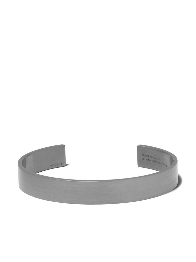 Le Gramme Le 33 Grammes ribbon bracelet - Silver von Le Gramme