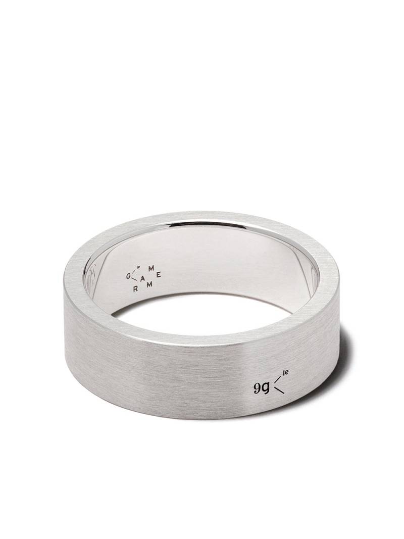 Le Gramme Le 9 Grammes ribbon ring - Silver von Le Gramme