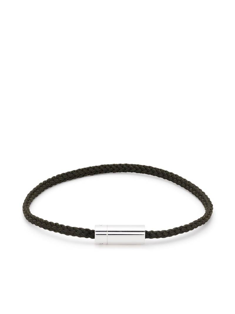 Le Gramme Nato cable bracelet - Silver von Le Gramme