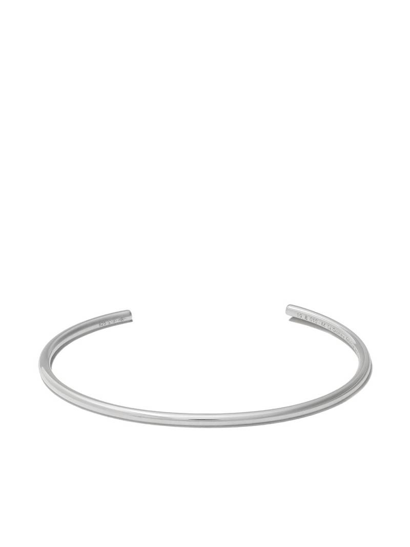 Le Gramme polished bangle bracelet - Silver von Le Gramme