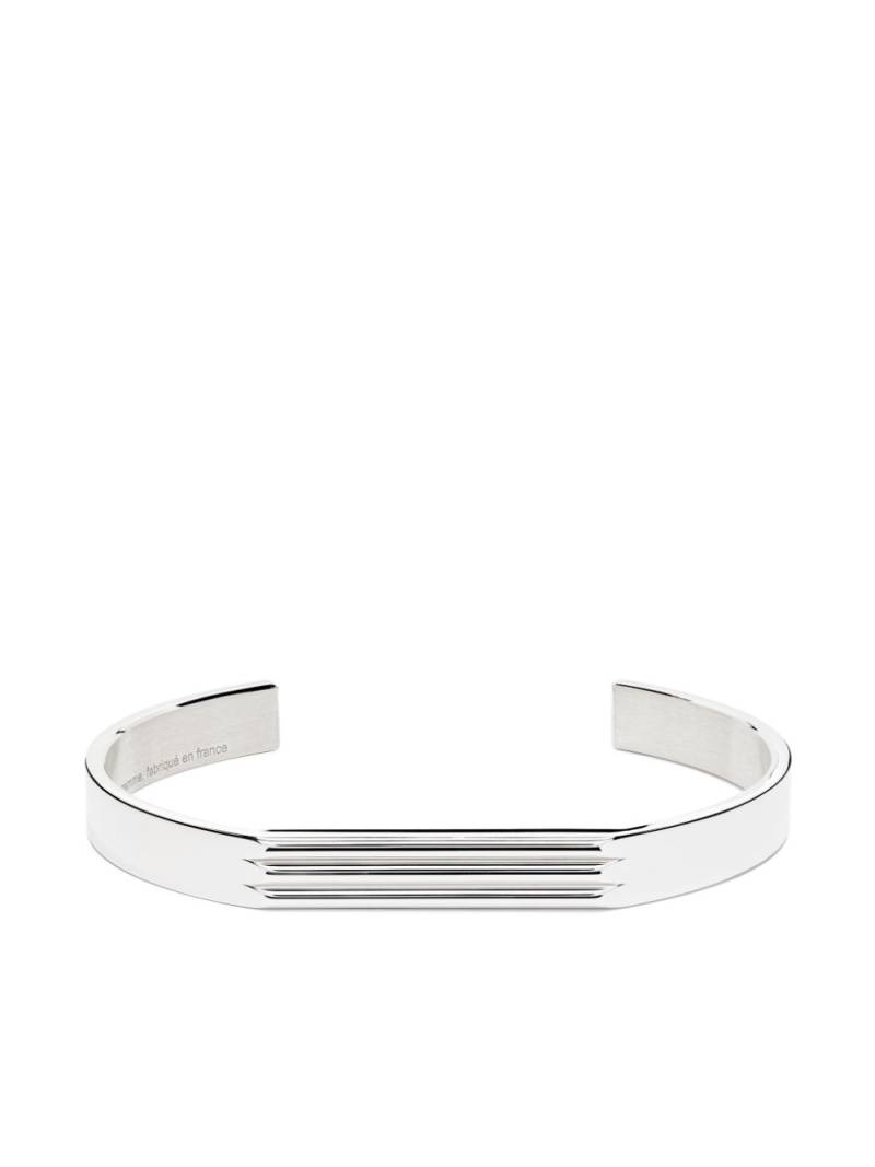 Le Gramme sterling silver 21g Godron bracelet von Le Gramme